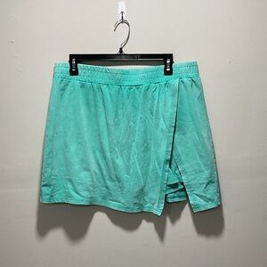 Turquoise skort